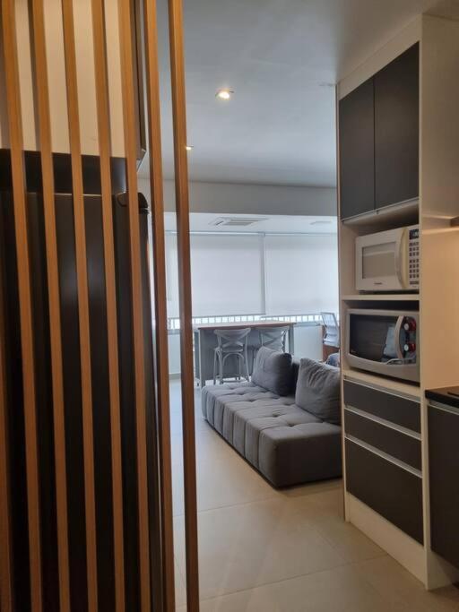 Mobiliado, Com Garagem, 50m Metro Brooklin, Proximo Shopping Morumbi Em Sp Apartamento *