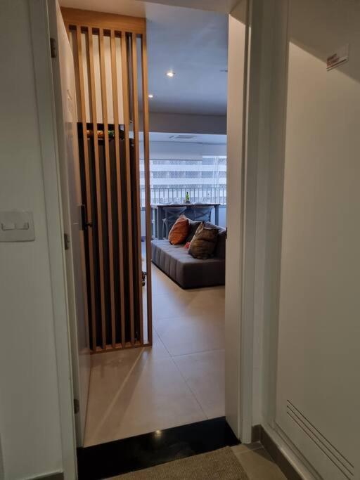 Mobiliado, Com Garagem, 50m Metro Brooklin, Proximo Shopping Morumbi Em Sp Apartamento *